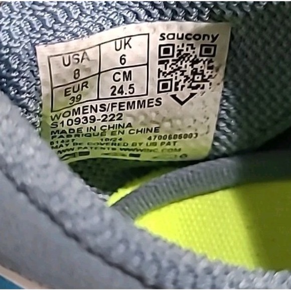 Saucony Endorphin Pro 4 Blue Citron Women's Size 8 Custom S10939-222 - Picture 16 of 16